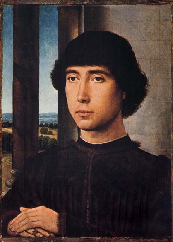 Hans Memling Portrait of a young man china oil painting image